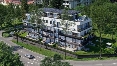 PROJEKT RIESIDENCE I EXKLUSIVE GARTENWOHNUNG I SÜD-OST AUSRICHTUNG I 2 TERRASSEN I 2026 I 99 m² GARTEN I PROVISIONSFREI I PROJEKT WOHNEN
