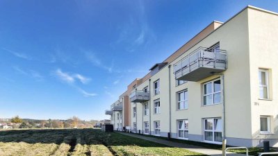 Barrierefreie Wohnung mit weitem Grünblick zum Alten Kißlegger Schloss