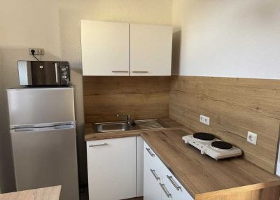 Single-Glück: Möblierte 1-Raum-Wohnung