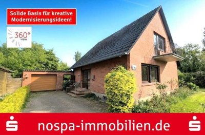 In ruhiger Wohnlage von Sterup erwartet Sie dieses solide Einfamilienhaus mit Garage