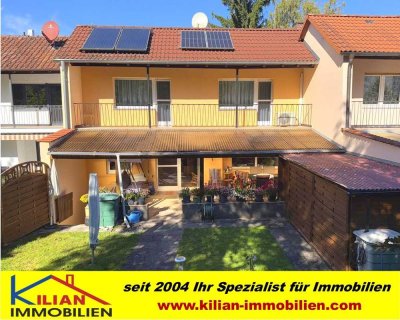 KILIAN IMMOBILIEN! TOP CHANCE! REIHENHAUS MIT 120 M² WFL + 414 M² GST  IN WOLKERSDORF! KELLER *SOLAR