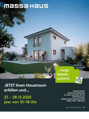 Am 27. und 28. Dezember bei massa - Traumhausprojekt!