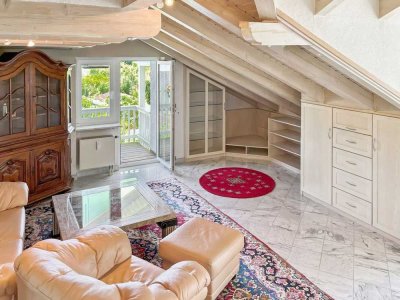 Greifenberg (Ammerseenähe): 3-Zimmer-Maisonette-Wohnung sofort frei zum Bezug!