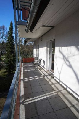 3-Zimmer-Wohnung am Park mit großem Balkon, Stellplatz inklusive