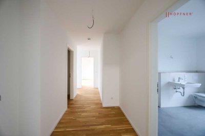 Dachterrassen anstatt Garten - Neubau-Penthouse-Wohnung in den Schleiterrassen in 24376 Kappeln