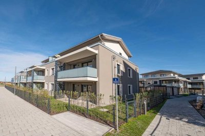 Erstbezug: hochwertige barrierefreie 3-Zi-Whg. 99,64qm Wohn/Nutzfläche - Südwestbalkon