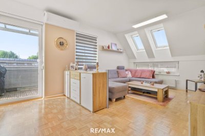 Rarität im Weinland – Neuwertige 3-Zimmer-Dachgeschosswohnung im Herzen von Gamlitz