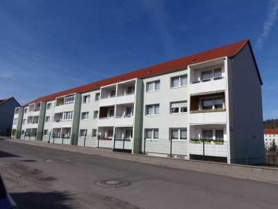 Sanierte 4-Raum-Whg. mit Balkon und Garage in ruhiger Randlage von Quedlinburg