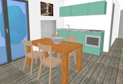 Attraktive2-Zimmer-Erdgeschosswohnung mit Terrasse in Fuchstal