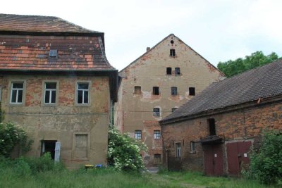 Großes Grundstück mit zwei denkmalgeschützten Gebäuden Nähe Leipzig