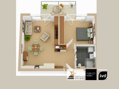 Zukunftssicher investieren: Seniorenwohnung ++ barrierefrei ++ gut vermietet!