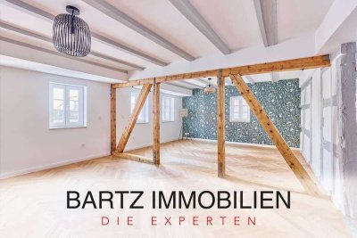Herzstück: Schicke 3-Zimmer-Wohnung im modernisierten Fachwerkhaus