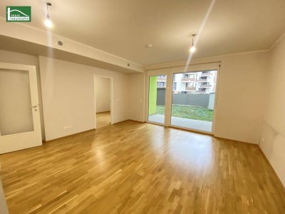Ihr Traum von der Gartenwohnung in Schwechat! Wohnen im Mautner-Markhof mit hochwertiger Ausstattung und smartem Grundriss