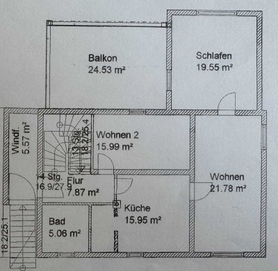 Attraktive neu renovierte 3,5-Zimmer-Erdgeschosswohnung mit Balkon und neuer Einbauküche in Herdorf