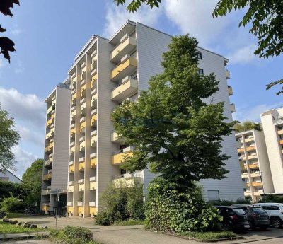 Kapitalanlage: Gepflegte 1-Zimmer-Wohnung mit Balkon im 
5. OG und TG-Stellplatz!