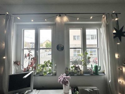 Loftstyle in Gostenhof ! WG-taugliche 4-Zi-Whg., 117m², mit moderner Einbauküche, im EG