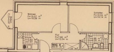 Schöne Zweiraumwohnung in Hohen Neuendorf