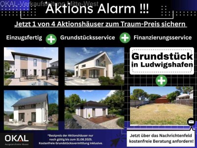 Neues Haus auf schönem Grundstück