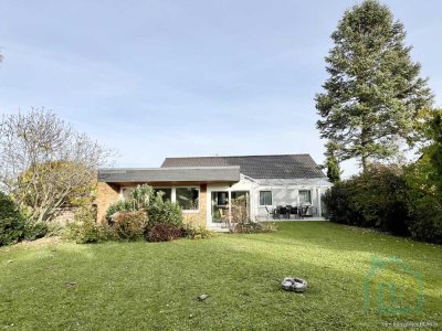 Zu vermieten: Bungalow mit großem Garten, Wintergarten & vielseitigem Untergeschoss und Sauna