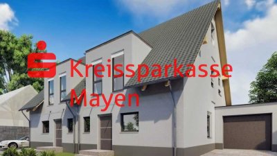 Großzügige Doppelhaushälften. Hier als Ausbauhaus.