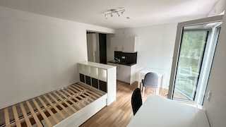 1-Zimmer-Studenten-Apartment, möbliert, gehobene Ausstattung, kleine Terrasse, Erstbezug