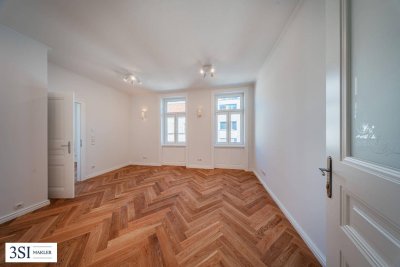 Altbau trifft Design – Traumhafte 3-Zimmer-Wohnung frisch saniert mit hofseitigem Balkon