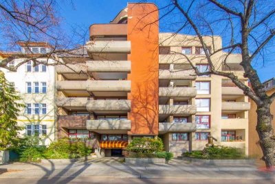 3 Zi-Whg mit Süd-Balkon zzgl. Wohnküche Aufzug u. opt. TG