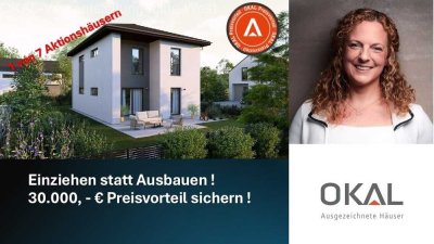 ARCHITEKTUR MIT WEITBLICK - einzugsfertig mit Einbauküche und inkl. Bodenplatte