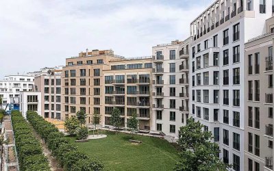 Exklusives 2-Zimmer Apartment in Wohnquartier "Hoch der Isar" incl. Tiefgaragenstellplatz