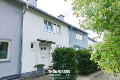 Modernes Reihenmittelhaus mit gefälliger Aufteilung und schönem Garten