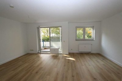 + Kaarst - Büttgen + ca. 59 m²  + 2 Balkone + 1 Schlafzimmer + 2 Tiefgaragenstellplätze (Duplex) +