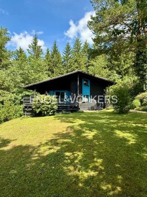 Hochwertiges Holzhaus mit Massivbaukeller in Waldrandlage und unverbaubarem Weitblick