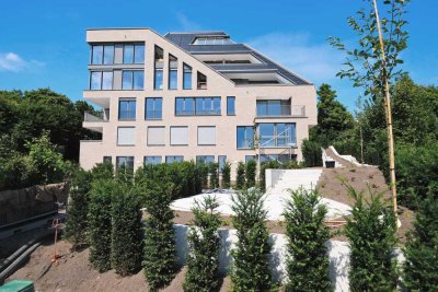 Jetzt verlieben - die Sonne geht auf! 3-4-Zi.-Neubau-Wohnung | eigener Wellness- und Fitnessbereich