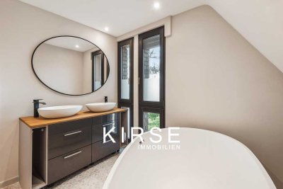 Luxus trifft Lifestyle: Exklusives Penthouse mit Galerie, Home Spa & Panoramablick über Düsseldorf