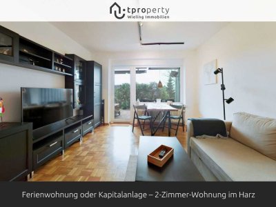 Ferienwohnung oder Kapitalanlage – 2-Zimmer-Wohnung im Harz