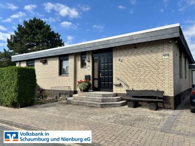 Ein LÖWENSTARKES Zuhause!
Winkelbungalow mit vielen Optionen.