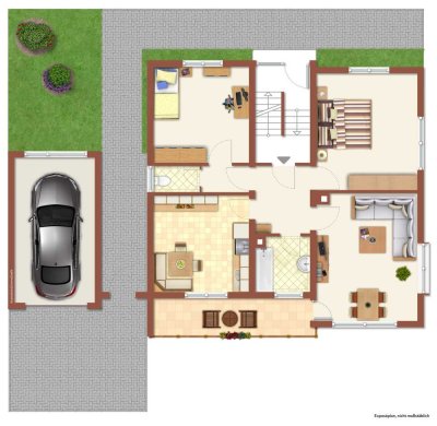 Attraktives Mehrfamilienhaus mit 3 Wohneinheiten, Garten und Garage!