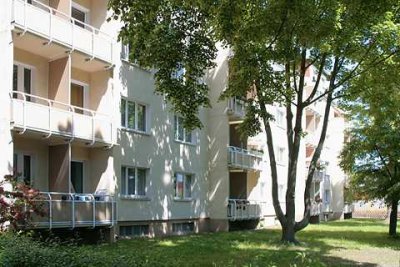 ab in den Süden von Dessau - 2-Raum-Wohnung mit Balkon