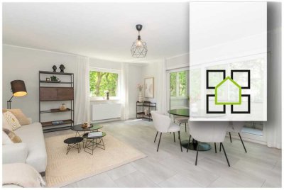 Top Hochparterre-Wohnung-umfangreich modernisiert!