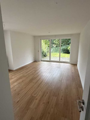 Helle 3-Zimmer-Erdgeschosswohnung mit Garten
