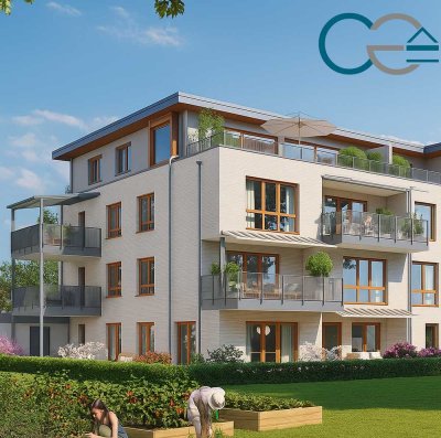Neubau! Exklusive Erdgeschosswohnung im Ecohof!