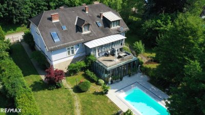 "Zeitlose Eleganz in Berndorf – Villa mit Parkgarten &amp; Pool für höchste Ansprüche"
