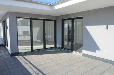 Penthouse-Wohnung mit großer Terrasse