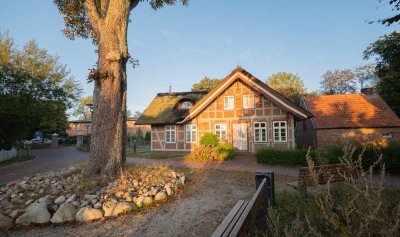 RESERVIERT Loftflair im historischen Fachwerk – Lichtdurchflutete 3-Zimmer-Wohnung in Hechthausen