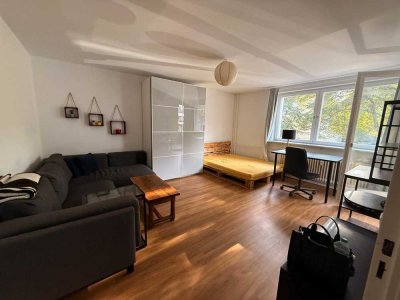 Möbliertes 1-Raum-Apartement in ruhiger Lage zu vermieten!
