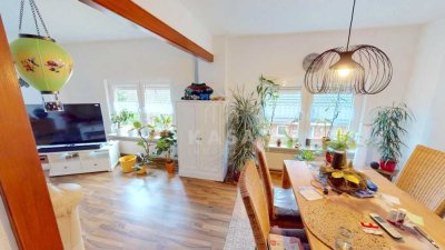 Helle Dachgeschosswohnung zentral in Weener!