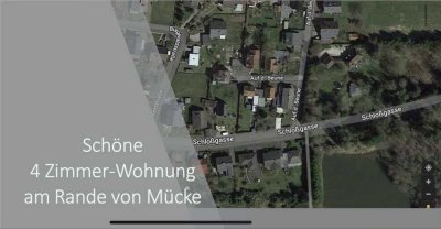 Schöne 4- Zimmer Wohnung am Rande von Mücke