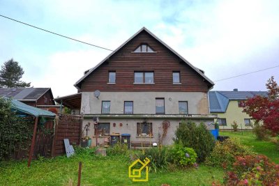 Platz für Familie & Ideen – Wohnhaus mit Scheune und großem Garten in Schönheide