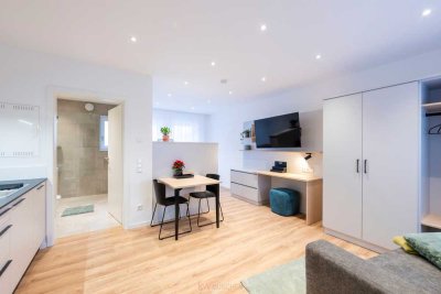 Neubau! Tolle 1-Zimmer Wohnung mit Küche und Riesen-Süd-Terrasse