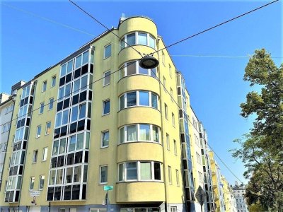 SCHUBERTPARK, sonnige 30 m2 Neubau, Einzelwohnraum, Kochnische, Wannenbad, Parketten, 4. Liftstock, Teschnergasse